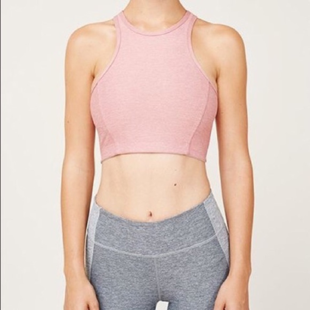 Outdoor Voices Athena Crop in Blush
